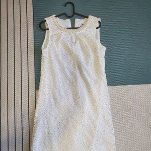 White Formal Lace Dress